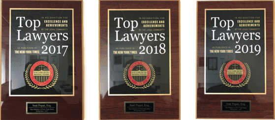Top Lawyers Awards in Excellence and Achievements 2017 - 2019